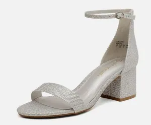 (Size 7) Ankle Strap Sandals w/Low Block Heels (Brand New) thumbnail 1