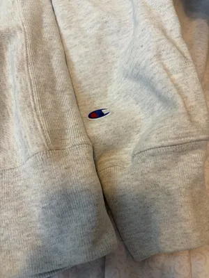 champion reverse weave Penn state gray crewneck thumbnail 8