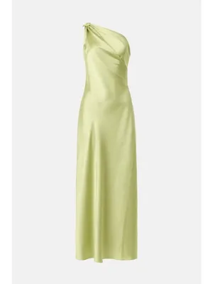 Veronica Beard Tanya Taylor Stassi Dress in Light Parakeet 8 Womens Long Satin Maxi Gown thumbnail 11