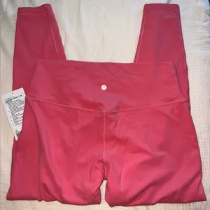 Lululemon Align HR Pant 28” Double Lined | Sakura Pink (SAKP) | Size 14 |‎ NWT thumbnail 4