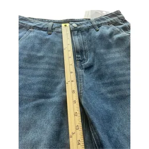 NWT Commense Split Hem Jeans Size M Blue Size M thumbnail 5