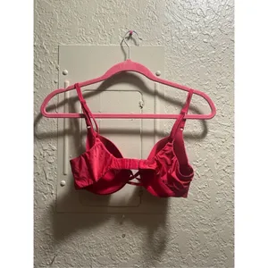 Victoria’s Secret Red Full Coverage Bra Woman’s Size 34C thumbnail 8