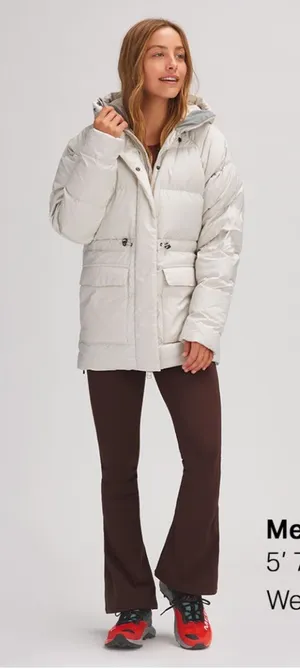 Backcountry Raglan allied down parka White Size M thumbnail 2