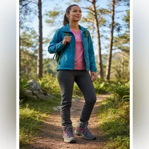 Garsport Women's Hiking Boots Gray & Pink 38 (US 7) thumbnail 8