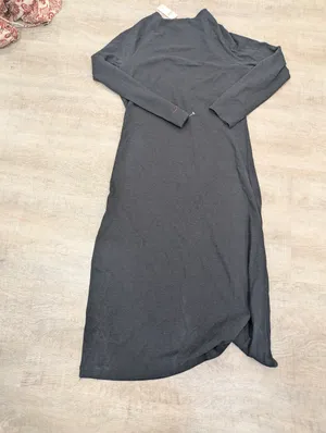NWT Anthropologie Navy Tie-Front Midi Dress Size XL thumbnail 3