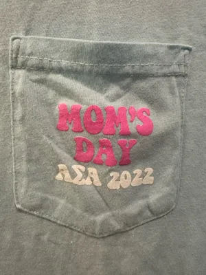 Comfort Colors Alpha Sigma Alpha Mom’s Day Pocket Tee thumbnail 3