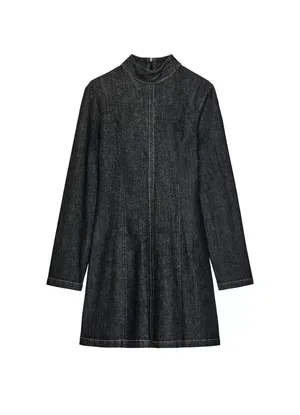 Zara Denim Mini Dress thumbnail 2