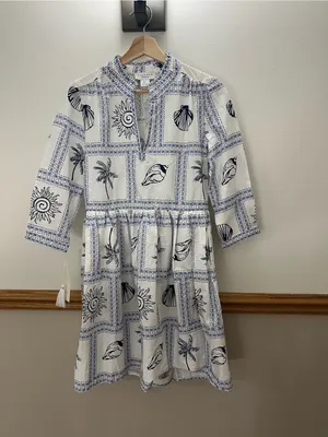 NWT Calypso St. Barth Dress Beach Vacation Mini Dress size small retails $179 thumbnail 3