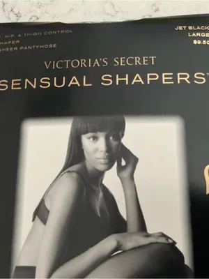 Victoria’s Secret Sensual shapers maxi tummy,hip & thigh control black Sz L thumbnail 5
