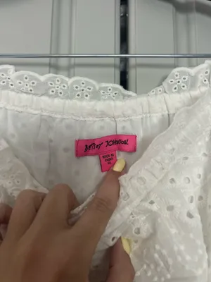 Betsey Johnson white dress thumbnail 2