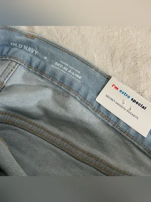 Old Navy Light Blue Denim Women’s High-Rise Shorts Size 6 NWT thumbnail 9