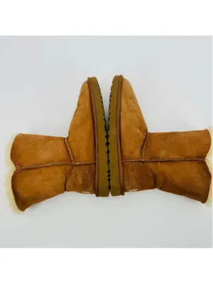 Women's UGG Bailey Button II Winter Boots, Sheepskin Tan thumbnail 8
