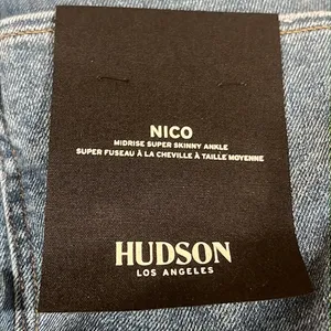 NWT Hudson Nico midrise super skinny size‎ 30 jeans distressed thumbnail 6