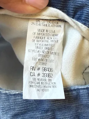 Theory Blue Corduroy Pants Size 2 Low Rise Flare Bootcut Retro Y2K Style thumbnail 3