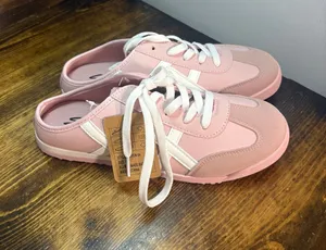 Seven7 pink mules size 9 thumbnail 1