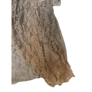 Pretty Angel tunic top lace accents sz Small thumbnail 3