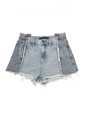 Flying Monkey High Rise Shorts Women's 25 Two Two Denim Distressed Jean Buckle thumbnail 3