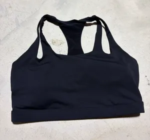 Fabletics Women's Black Racerback Sports Bra medium thumbnail 1
