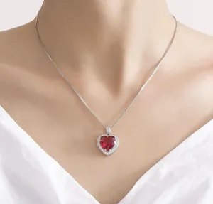 Love Heart Pendant Necklace for Women thumbnail 3