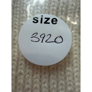 Commense Preppy Minimalist Cream Casual Knit Button Front Top NWT M thumbnail 5