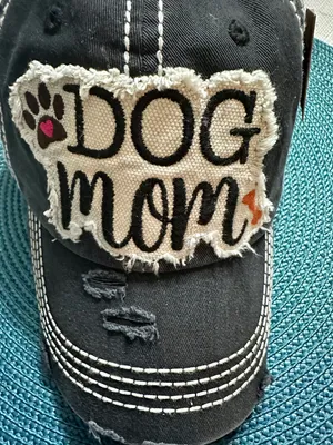 NWT Dog Mom Hat Blue thumbnail 2