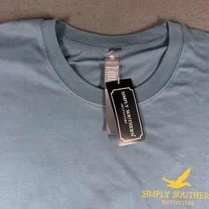 Simply Southern Outfitters Dog T-shirt XL Green Duck Short Sleeve Graphic Tee thumbnail 5
