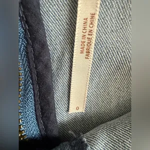 Free People Two-Tone‎ Denim Mini Skirt Size 0 thumbnail 7