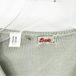 Basix Biketoberfest Ribbed Pullover Tank Top Women's‎ Size XS Green Bikercore thumbnail 5