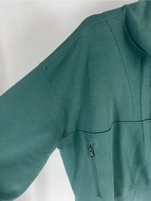 Old Navy Teal Green Dynamic Fleece Half-Zip Sweatshirt thumbnail 4