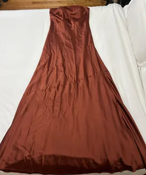 Revelry Satin Dress thumbnail 2