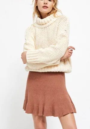 Solid Gold Sweater Skirt thumbnail 1