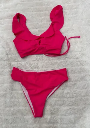 Hot Pink Bikini Size L thumbnail 1