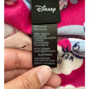 Disney Eeyore Womens Pink Pajama Sleepwear Top Shirt NEW Medium thumbnail 6