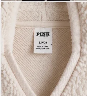 Victoria’s Secret PINK Cream Sherpa Hoodie Size S/PP thumbnail 2