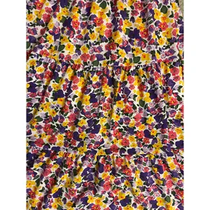 BTFBM Floral Flowy Beach Boho One Strap Maxi Dress Size Small thumbnail 5