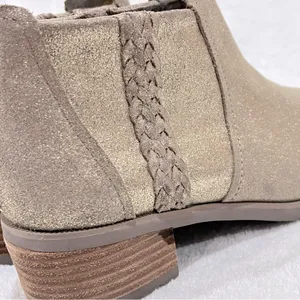 Reef Metallic Leather Voyage Ankle Boot Size 7.5 thumbnail 2