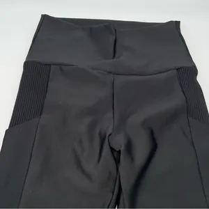 Peloton Women’s Black Leggings with white Branding on Side Pocket-Size S thumbnail 2
