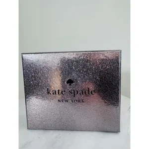 Kate‎ Spade Kenzie Card Case, Slim Chic, Designer, Black Leather, NWT thumbnail 5
