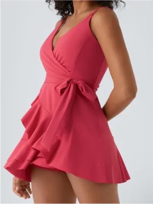 Watermelon Pink Halara Dress NEW 1X thumbnail 1