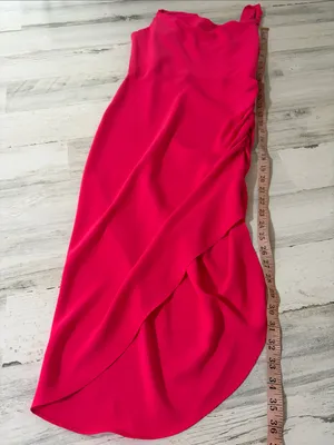 Amanda Uprichard Hot Pink Glamorous Mini Dress thumbnail 11