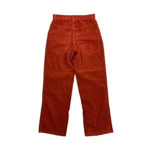 BDG Urban Outfitters Rust‎ Wide Leg Corduroy Cropped Pants Retro 25 thumbnail 3
