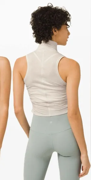 LULULEMON See The Horizon Tank in Dune Sz. XS thumbnail 1