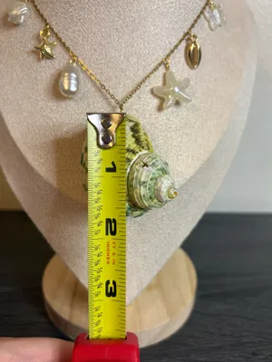 Handmade Gold Beachy Charm Necklace | Waterproof & Tarnish Resistant thumbnail 5