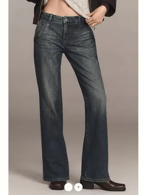 Anthropologie Pilcro Le Brun Low-Rise Bootcut Jeans thumbnail 2