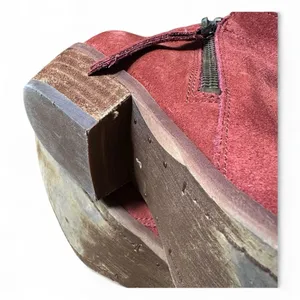 Sam Edelman Packer Women Size 8 Burgundy Suede Ankle Boots Western Booties thumbnail 10