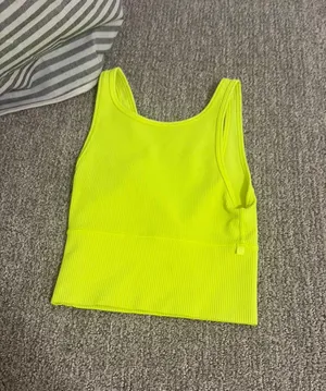 Lululemon Tank Neon Yellow Top thumbnail 1