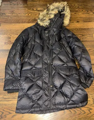 Abercrombie & Fitch down insulated puffer coat S thumbnail 1