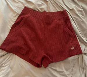 Alo Ribbed Take Comfort Short thumbnail 1