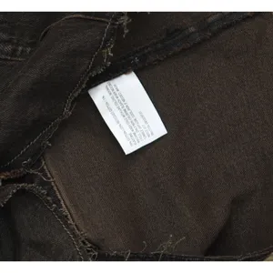 NWT Wild Fable Womens Reworked Cropped Denim Tank Top 90632768 Brown S thumbnail 9