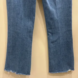 PAIGE Claudine High Rise Kick Flare Crop Jeans Darling Light Wash Size 30 Casual thumbnail 9